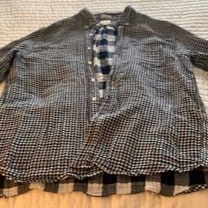 J. Crew Mens Flannel Shirt